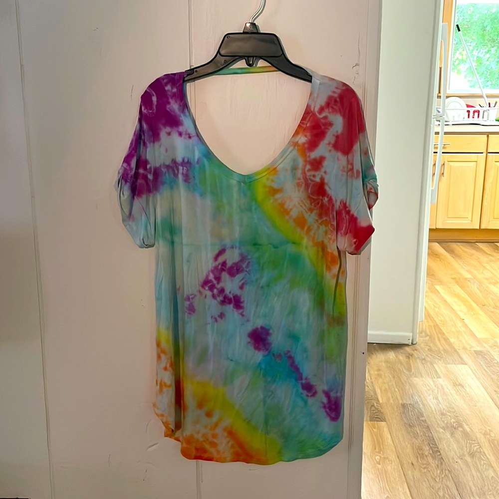 Handmade tie-dyed shirt